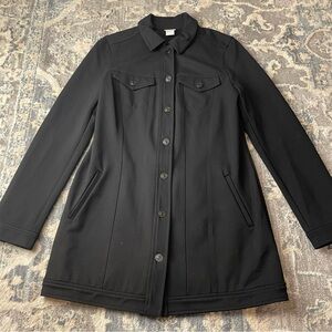 Chico's Black Overshirt Shacket for Women